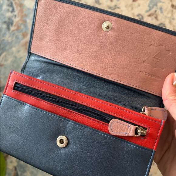 ROCAI - Multicolour Interior Leather Wallet - Picture 2 of 4